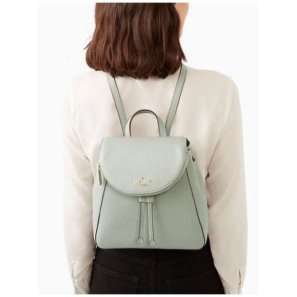 Kate Spade Leila Medium Flap Backpack
Light pistachio - Picture 5 of 5